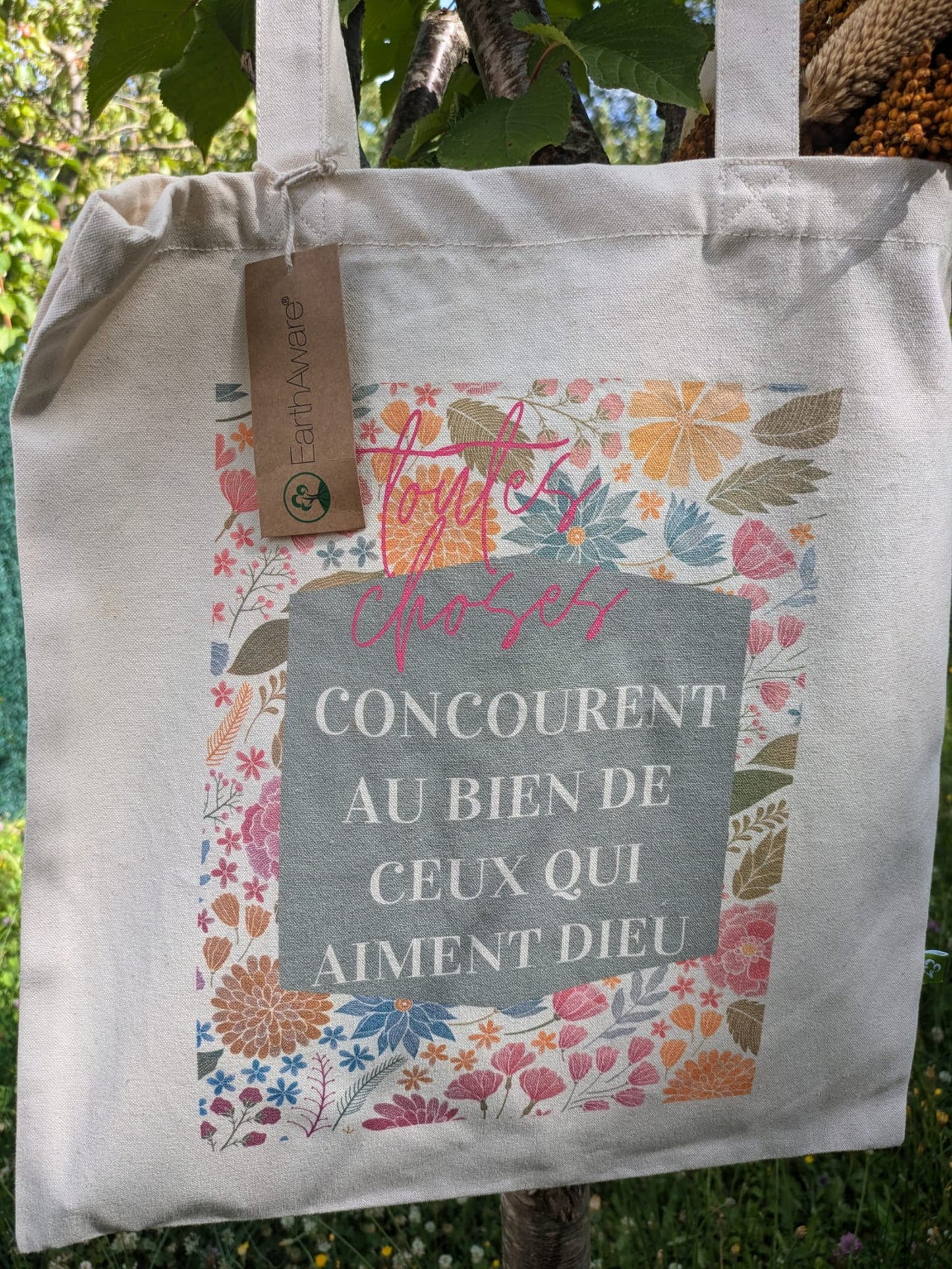 Tote Bag Éveil des saisons: Été
